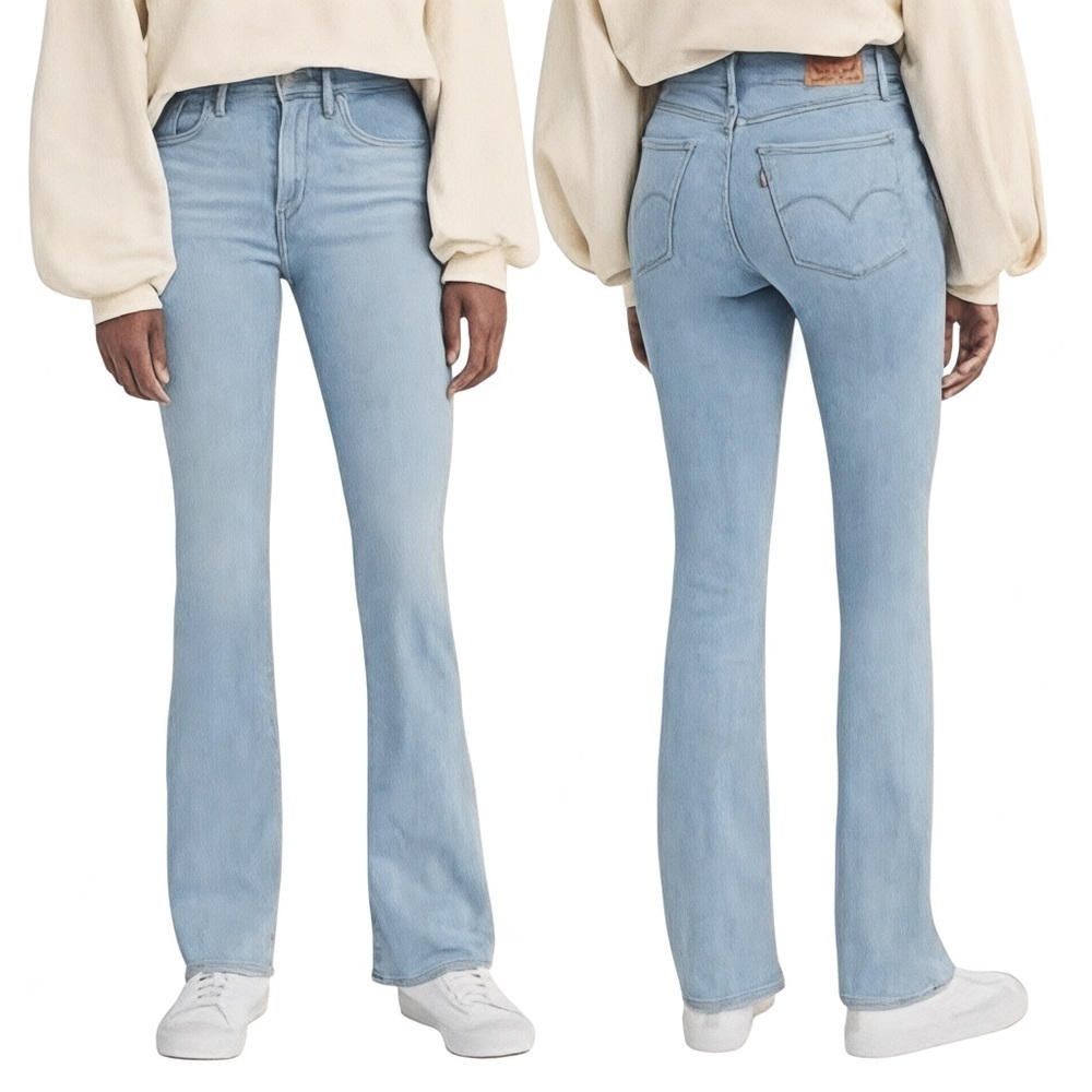 Levi’s 725 High Rise Bootcut Jeans Tribeca Light Wash Size 31